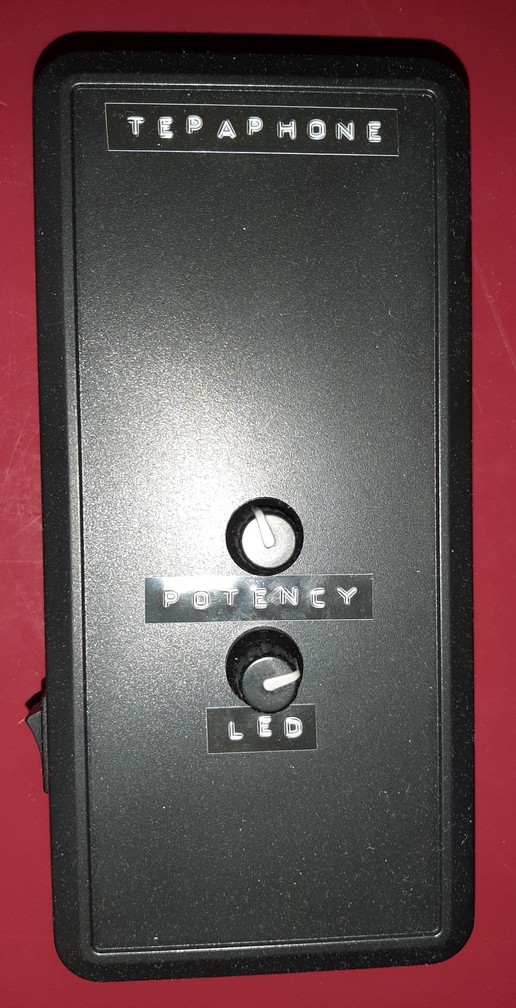 Custom witness plate radionic device